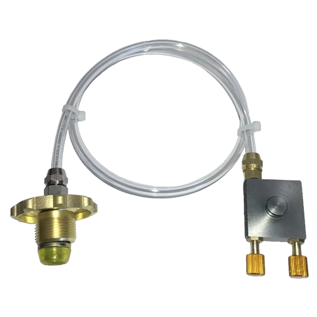 

Легкий Железный адаптер для заправки пропана для плиты M22X1.5 до 7 / 16-28UNE