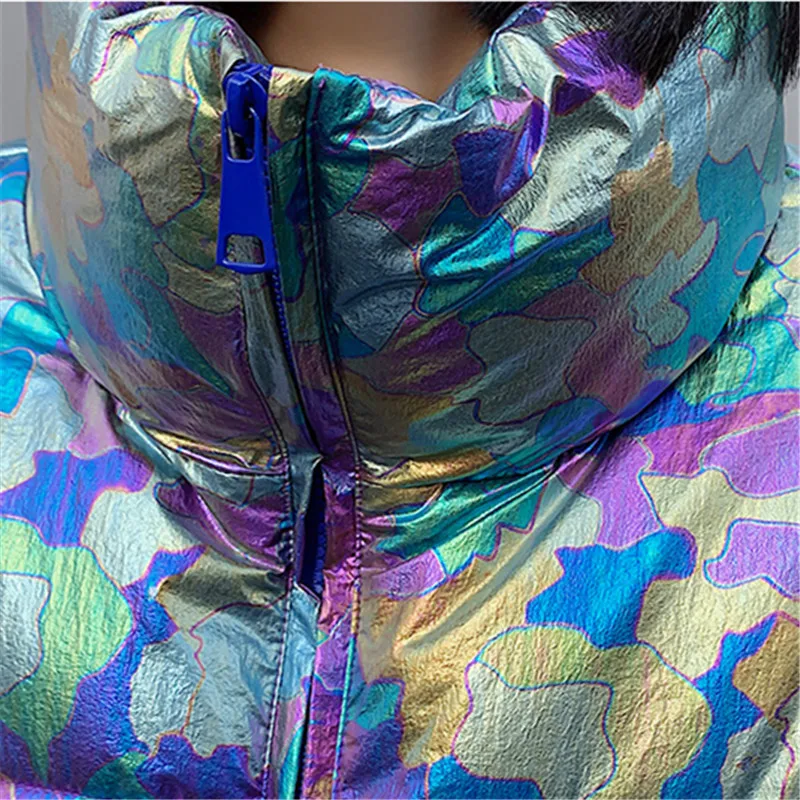 

2019 New Winter Jacket Women Parka Loose Thick Warm Overcoat Fashion Casual Cotton Padded Coat Female Plus size Jackets Parkas