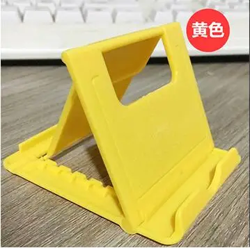 Yellow Универсальный Настольный держатель для мобильного телефона, настольная подставка для Ipad samsung iPhone X XS Max, держатель для мобильного телефона - Цвет: Yellow
