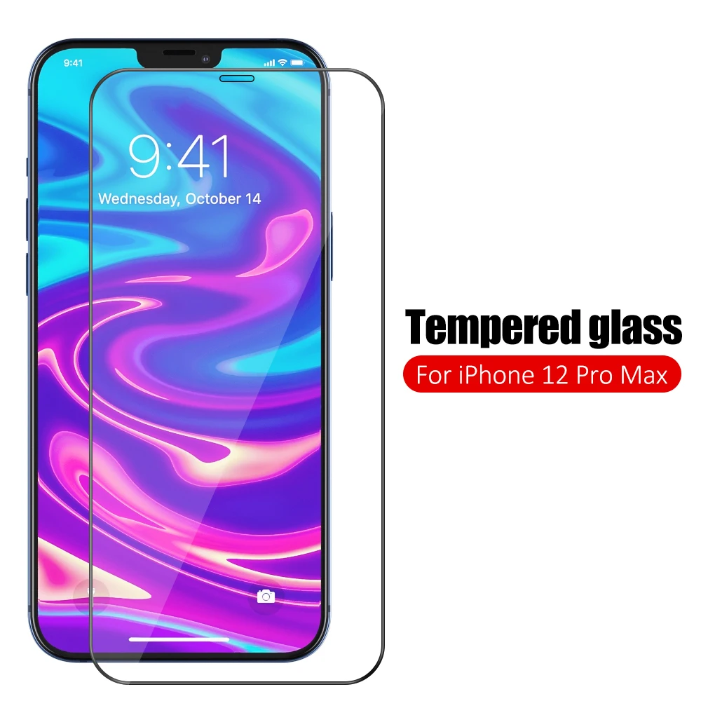 Взрывозащищенная защитная пленка для экрана iPhone XS MAX XR X 8 7 6 6s Plus HD передняя защита