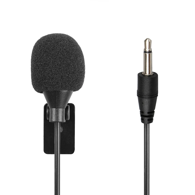 

Car Audio Microphone 2.5mm Jack Plug 5m Cable Mic Stereo Wired External Microphone For Auto Car Radio GPS Audio DVD