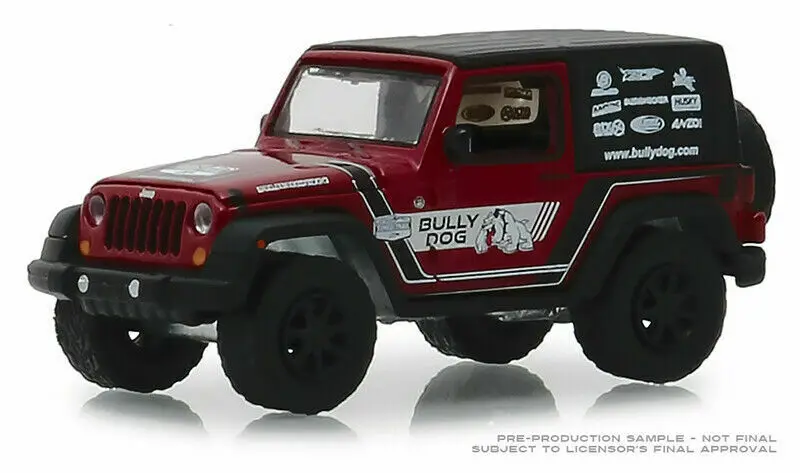 GreenLight 1:64 Dog 2012 J eep Wrangler игрушечный автомобиль из сплава игрушки для детей литый