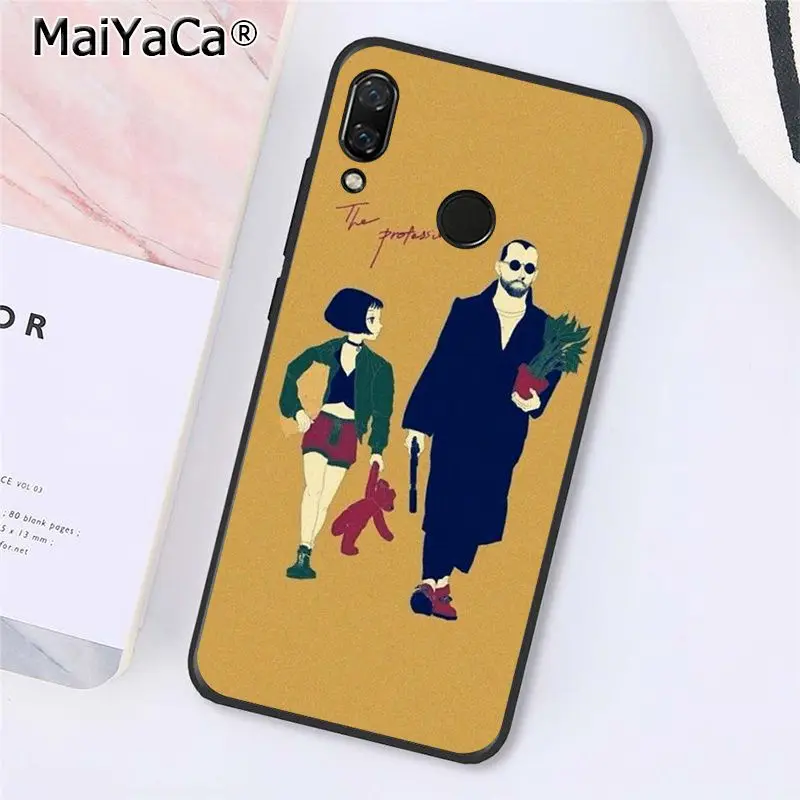 MaiYaCa Leon Matilda Натали Портман фильм плакат чехол для телефона Xiaomi Redmi8 4X 6A 9 8A Note8T 5Plus