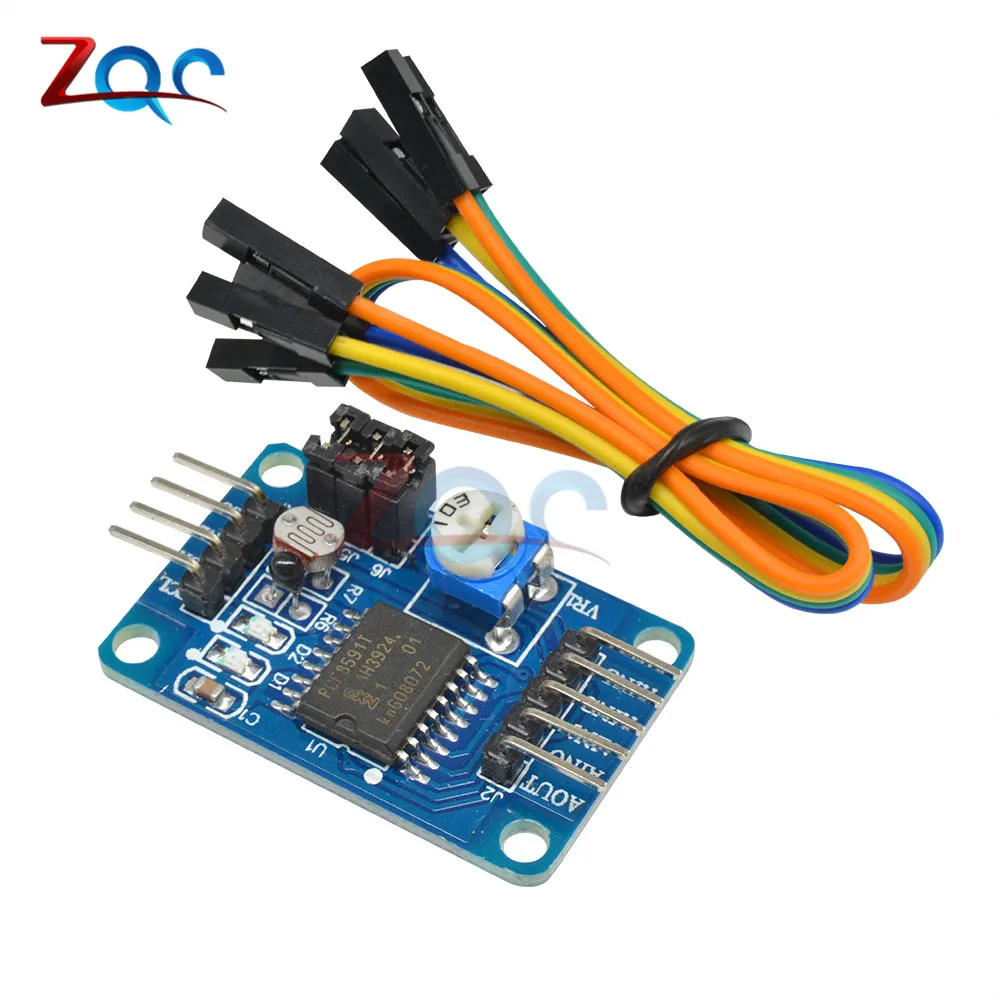 Преобразование аналогового сигнала в цифровой/аналоговой преобразователь PCF8591