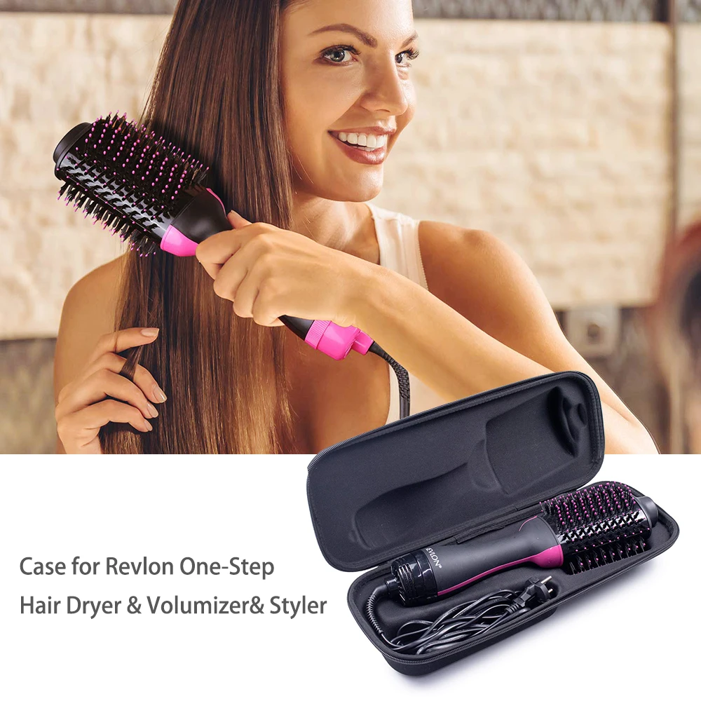 Новинка 2021 жесткий портативный дорожный Чехол из ЭВА для Revlon одношаговый фен