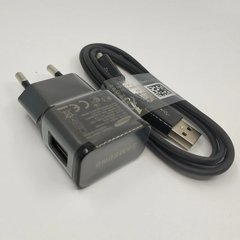 SAMSUNG A10 C9 Зарядное устройство 5 V/2A настенный адаптер Micro USB кабель для передачи данных для SAMSUNG Galaxy S6 S7 Edge Note 4/Note 5 J1 J3 J5 J7 A3 A5 A7