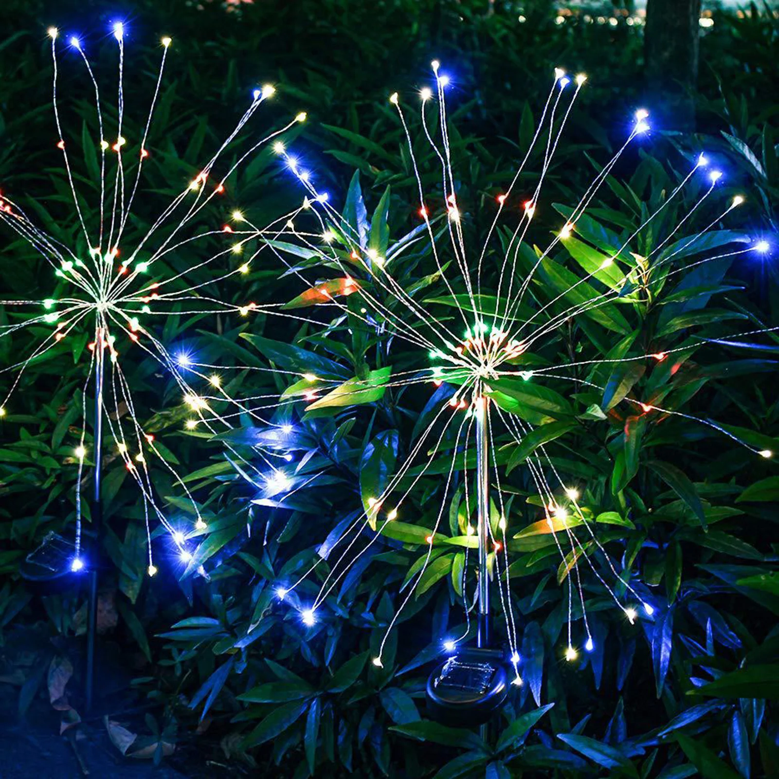 

150 LED String Lights 2 Mode Explosion Star Copper Silver Wire Fairy Light Decoration Lamp Remote Control String Light