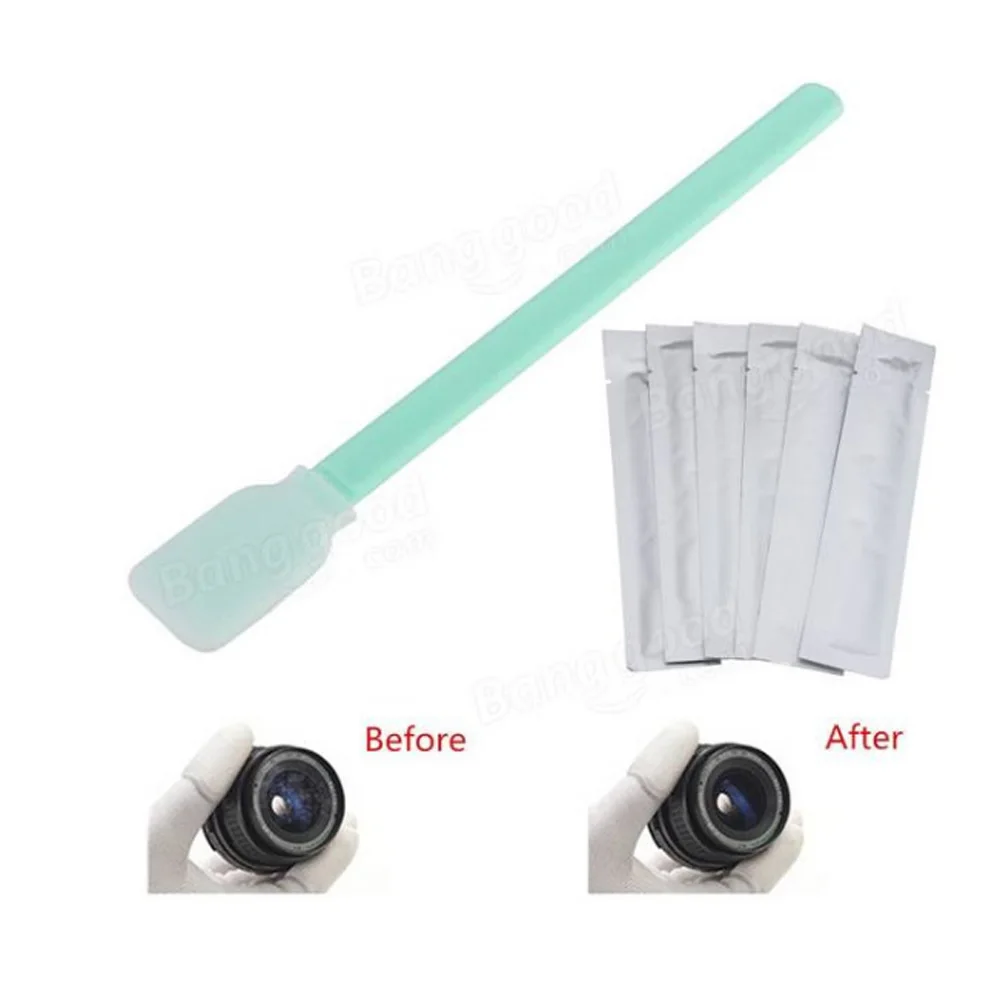 Original CCD SWAB Cotton Camera Lens Cleaning Stick kit LENS Wet Sensor Cleaner For Nikon Canon Sony pen COMS | Электроника