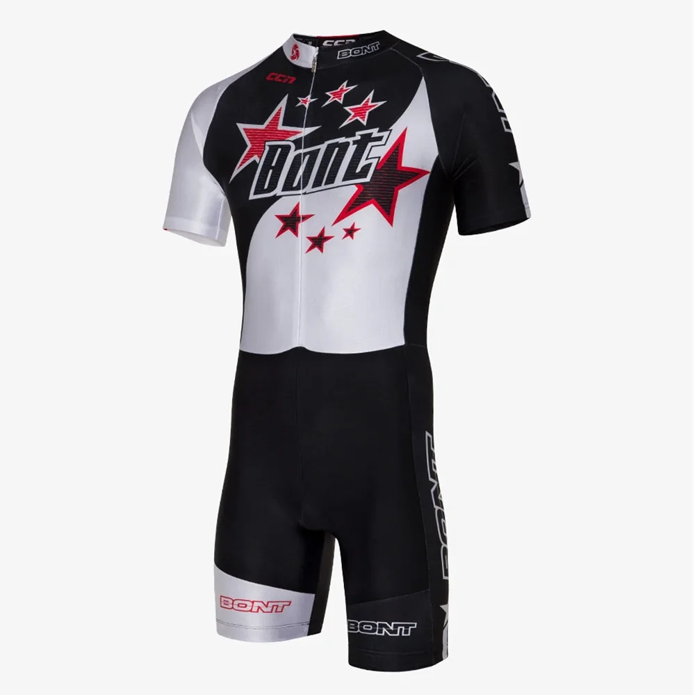 

BONT Men's Inline speed skating tights professional skating racing suit triathlon roller skating jumpsuit Ropa Ciclismo Pro Team