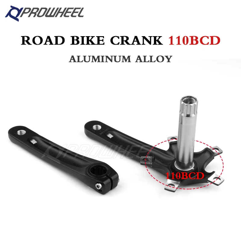 Prowheel дорожный велосипед коленчатый набор 170 мм 172 5 50T/52T/54T/56T/58T/60T Звездочка цепное