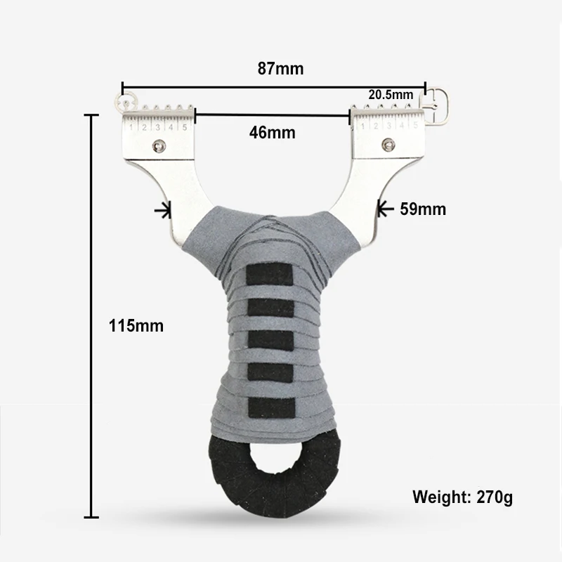 

Stainless Steel Wire-cut Slingshot High Precision Dual Sight Shooting Slingshot High Quality Outdoor Sports Hunting Catapult