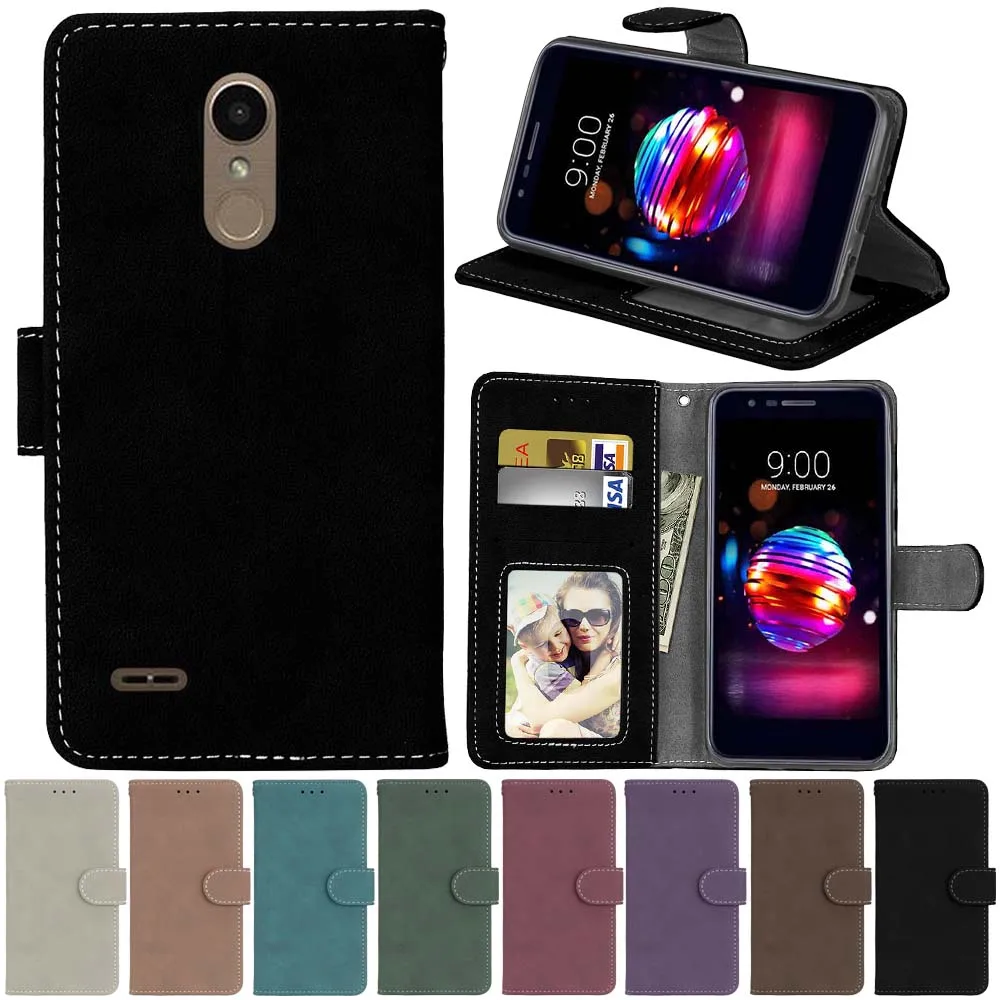

for LG K10 2018 Case For LG K11 K10+ Plus 2018 K10 Alpha 2018 Cover Leather Wallet Phone Cases For LG K8 2018 K9 Case Cover Bgas