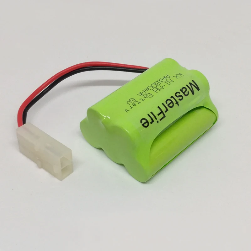 MasterFire оригинальный 6V AA 1800mah NiMH аккумулятор для радиоуправляемых игрушек