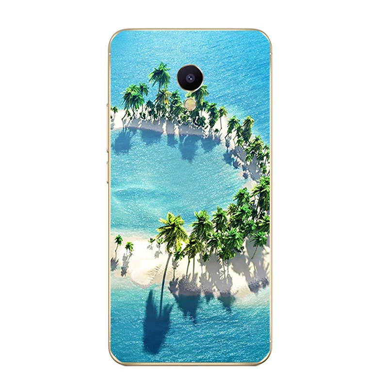 Чехол для телефона Meizu M2 M3 M3S Mini чехол Meilan M5 / M5S Shell U10 U20 мягкий из ТПУ с изображением