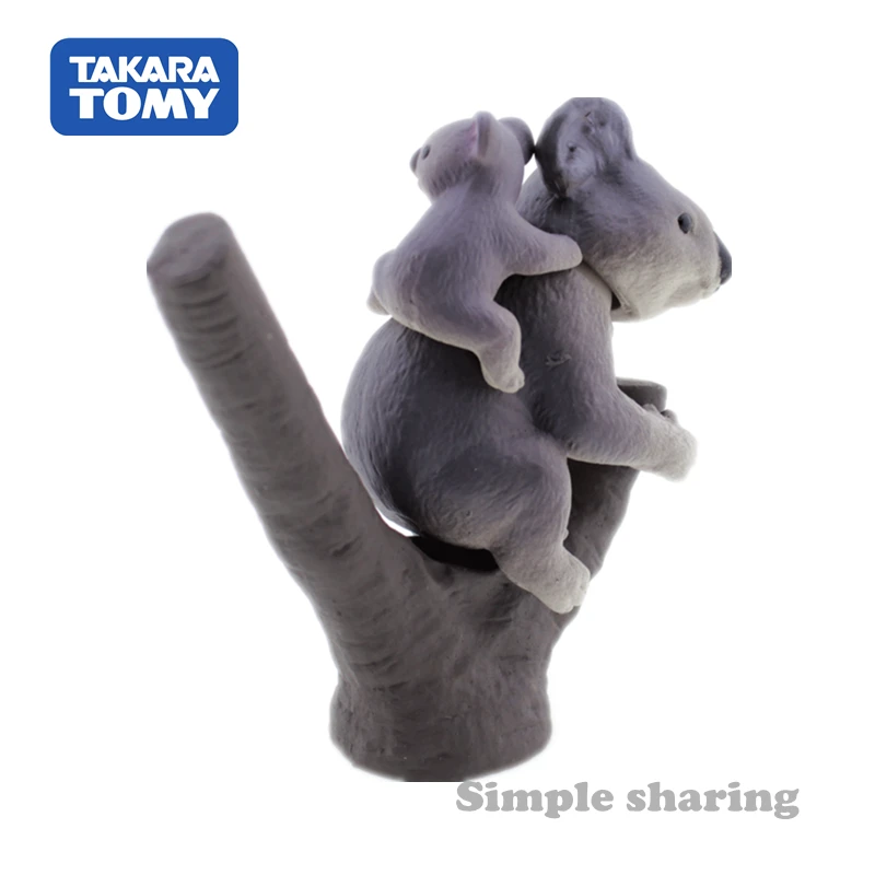 Takara Tomy Tomica Ania приключения животных коала 24 литые детские игрушки из смолы