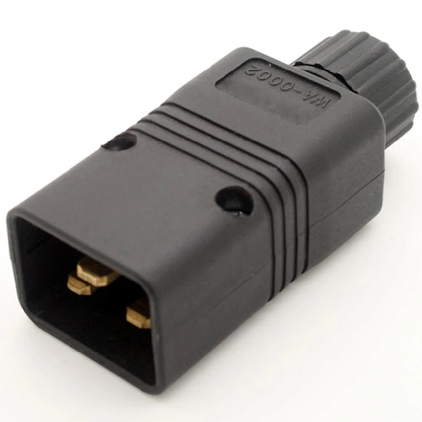 Черный медный IEC C20 UPS PDU APC компьютерная мощность съемный Трехконтактный Инлайн