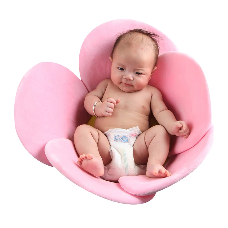 Складная Ванна для новорожденных с цветущими солнечными цветами