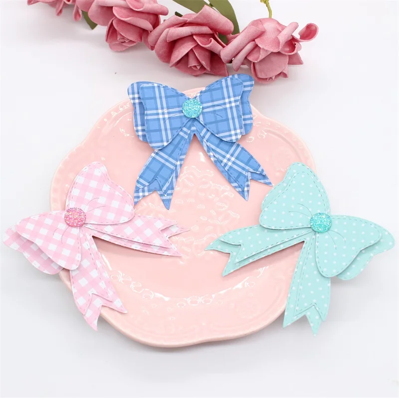 YPP CRAFT Layering Bows Metal Cutting Dies Stencils for Scrapbooking/photo album Decorative Embossing Paper Cards | Дом и сад