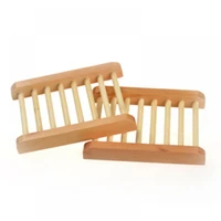 natural wood soap container storage soap tray dish storage holder bath shower plate home kitchen bathroom deco