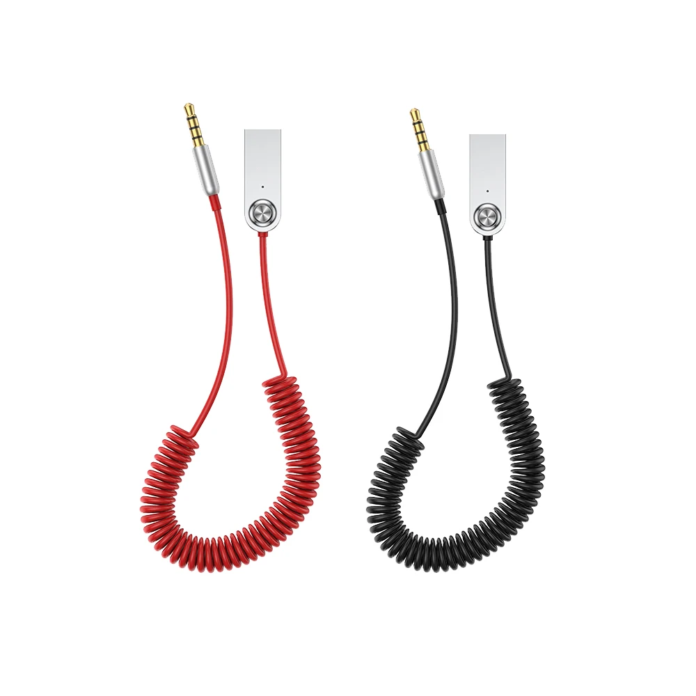 

High Quality Mini 3.5MM Jack AUX Bluetooth 5.0 Receiver Car Kit Audio MP3 Music USB Dongle Adapter for Wireless FM Radio Speaker