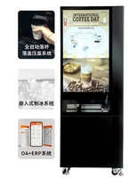Self Service Coffee making and Vending Machine, Coffee tea drinks Vending kiosk