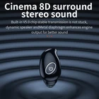 Мини-наушники беспроводные с поддержкой Bluetooth, водостойкие