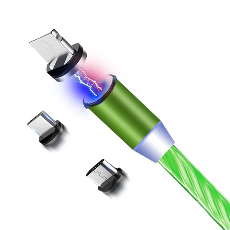 Магнитный зарядный светильник Micro usb type C для samsung A20E A2 Core A20 A30 A40 M10 M20 M30 huawei|Кабели