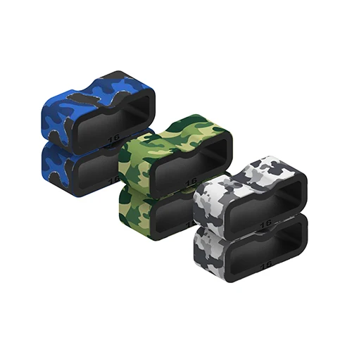 ECSEM силиконовая резиновая петля для Garmin vivofit 3/4/JR2/vivosmart 3 Смарт-часы Хранитель Сменное беззубное кольцо - Цвет: colorful 02