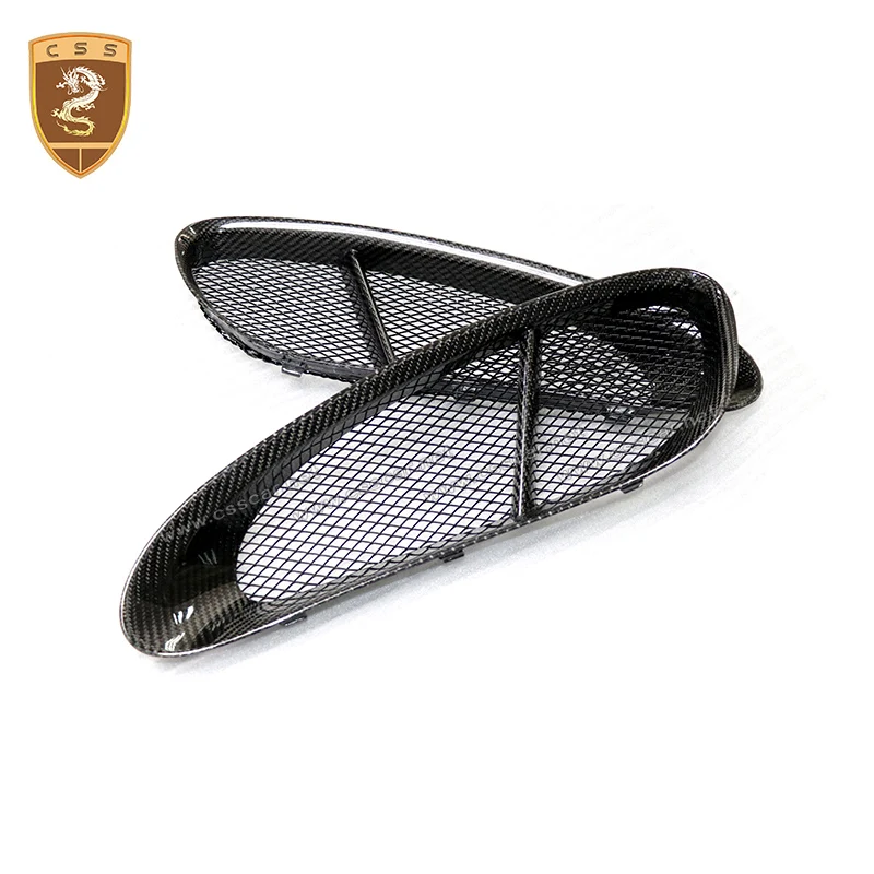 Боковые вентиляционные отверстия CSSYL из настоящего углеродного волокна для Porsche