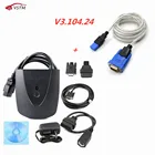 Диагностический модуль V3.104.24 HDS для HONDA, новейшая версия диагностического модуля для интерфейса Honda, двойная зеленая печатная плата, многофункциональный