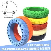 electric scooter noctilucous rubber tire 8 5inch solid tire shock absorber tyre for xiaomi m365pro electric scooter color tire