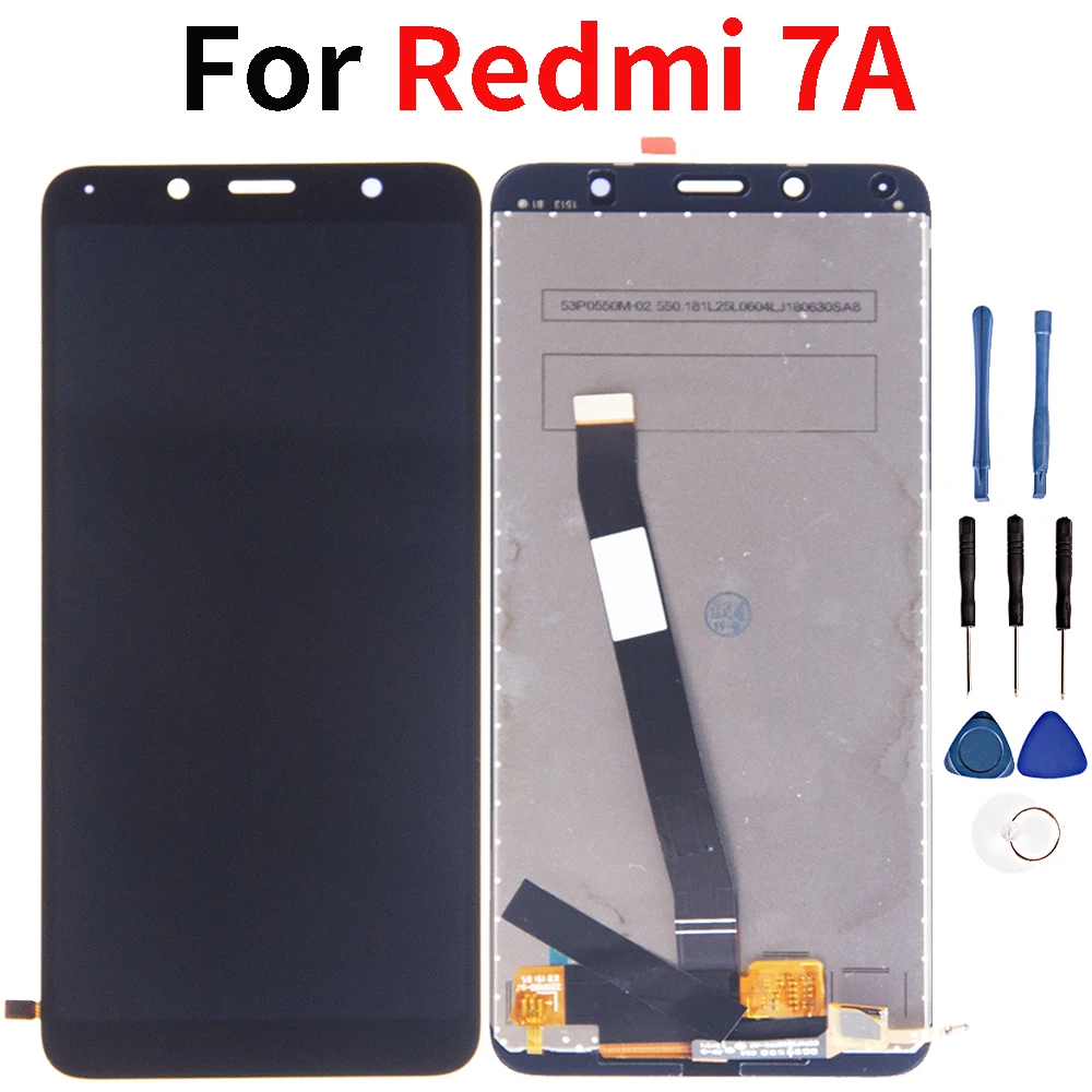 ЖК для Xiaomi Redmi 7A дисплей кодирующий преобразователь сенсорного экрана в сборе