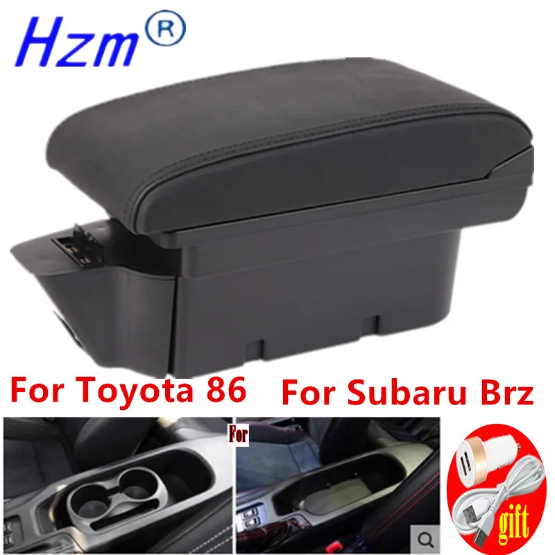 Подлокотник для Subaru Brz Toyota 86 Gt86 автомобильный подлокотник Scion Fr-S Frs 2012-2020 ящик