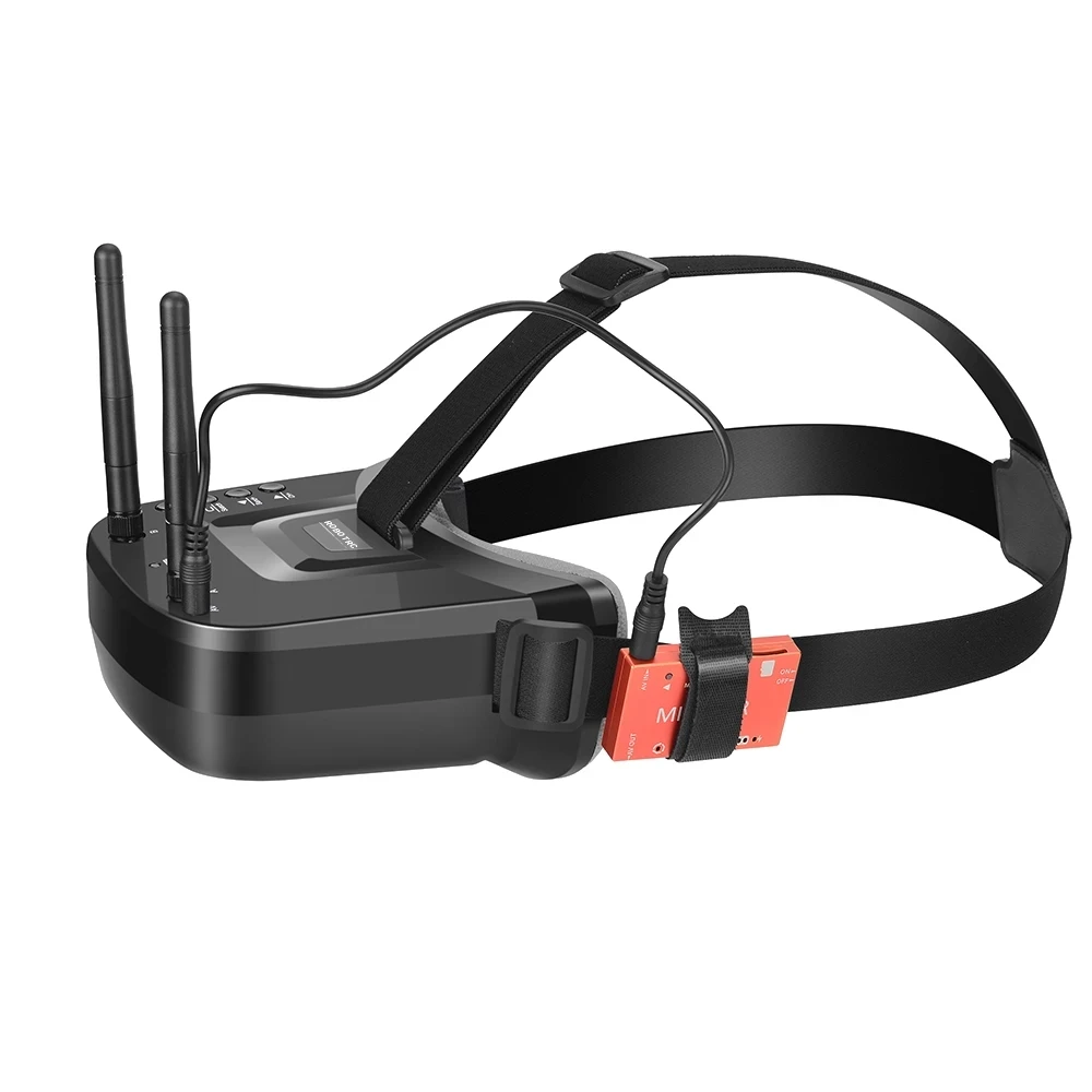 Мини очки VR009 5 8G 40CH с автопоиском и двойной антенной 3 0 дюйма 480*320|Детали
