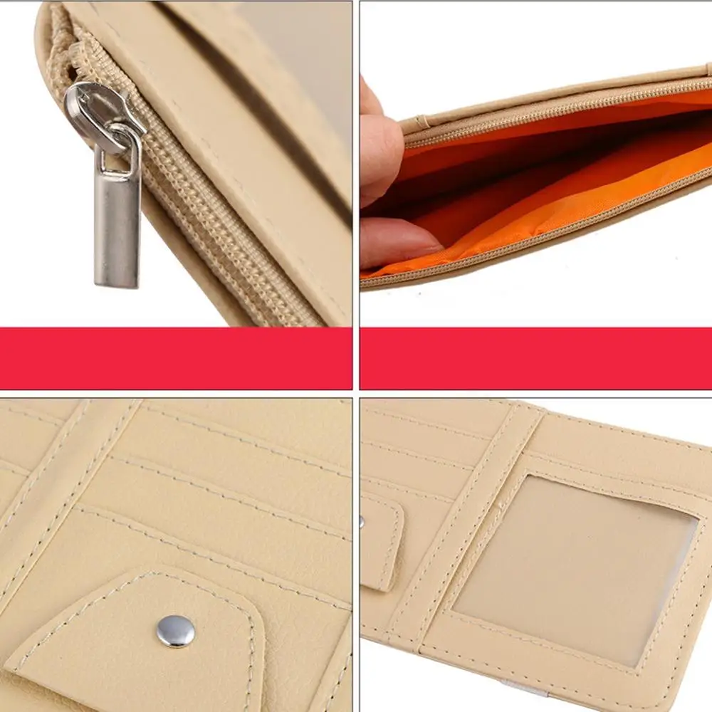 Автомобильный Органайзер MOQIU карманный дисплей для хранения солнцезащитных