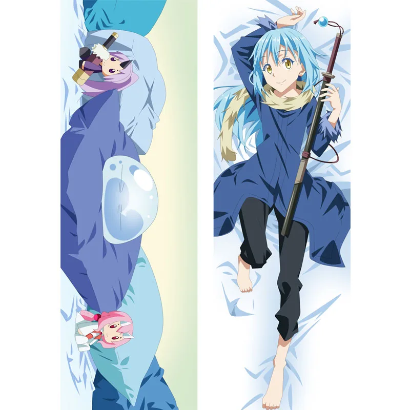 

Anime That Time I Got Reincarnated As A Slime Bedding Dakimakura Rimuru Tempest Hugging Body Pillow Cover DIY Cosplay Pillowcase