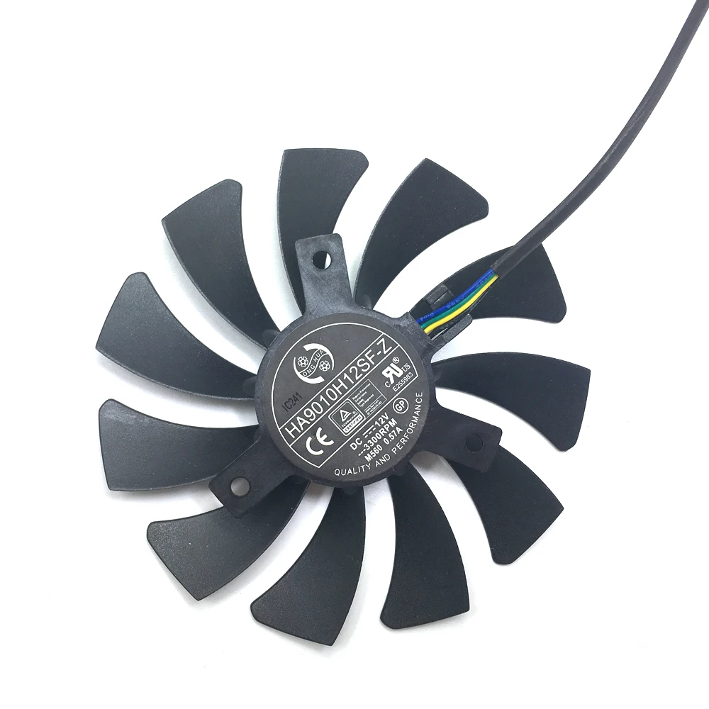 HA9010H12F Z RX 550 460 2G GPU альтернативный охлаждающий вентилятор для MSI|Охлаждающие