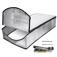 ladder dust proof attic staircase insulation cover kit with installation tools dustproof seismic and heat insulation