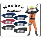 Повязка на голову Наруто, аксессуары для косплея, Наруто, Сакура, Саске, Наруто, Какаси, периферийный ободок, деревянный лист, логотип, рождественский подарок