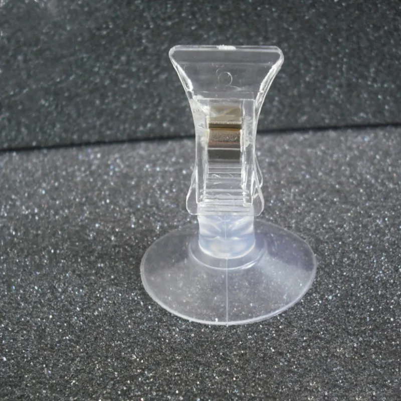 Горячая Распродажа 1 шт. 47 мм прозрачный Пластик настенный зажим с присоской крюк