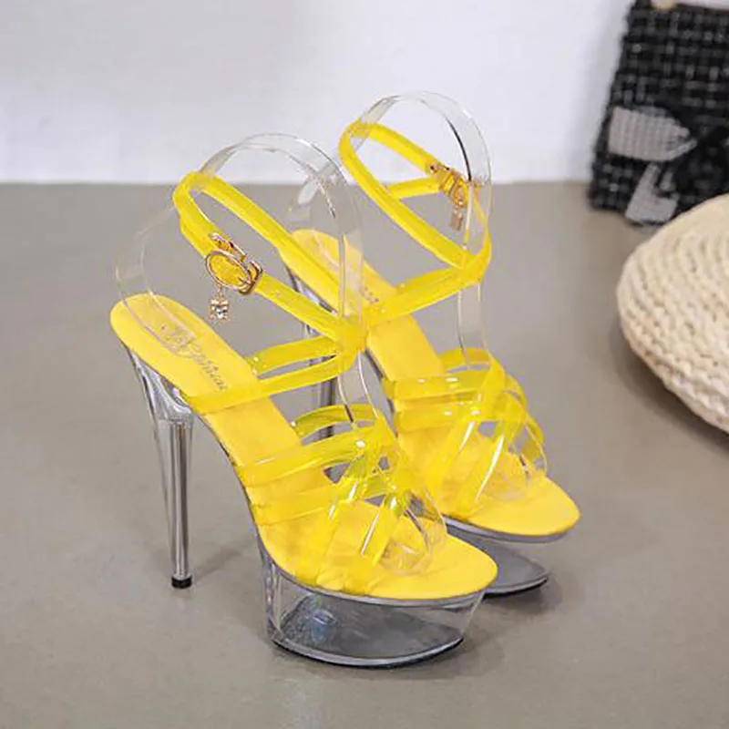 Летние модельные туфли на платформе 5 см и высоком каблуке 15 с леопардовым