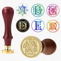 letters wax seal a z custom stamps scrapbooking decoration sealing invitation gift cards sealing alphabet stamps craft supplies
