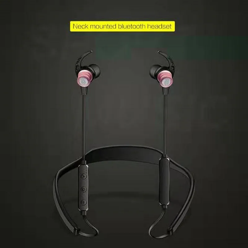 Подвесные спортивные наушники для бега bluetooth гарнитура беспроводные музыки MP3 MP4