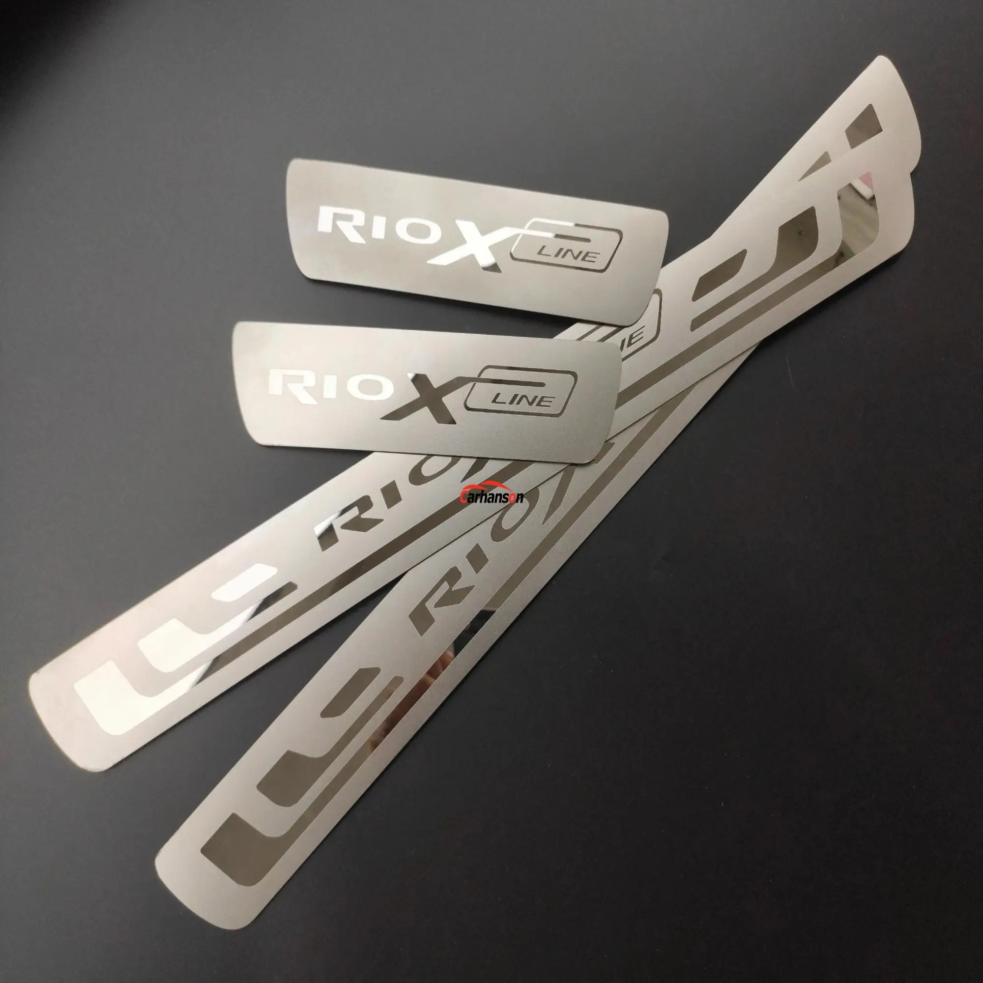 Аксессуары для Kia Rio 3 4 k2 X Line Накладка на порог автомобиля защитная наклейка