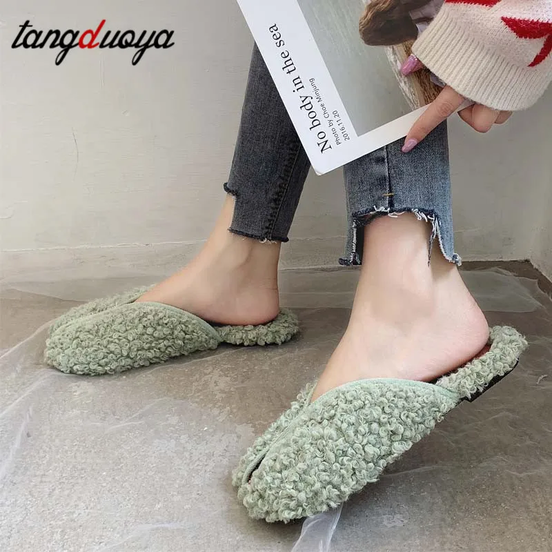Новые тапочки женские зимние Модные индивидуальные тапки для дома помещений