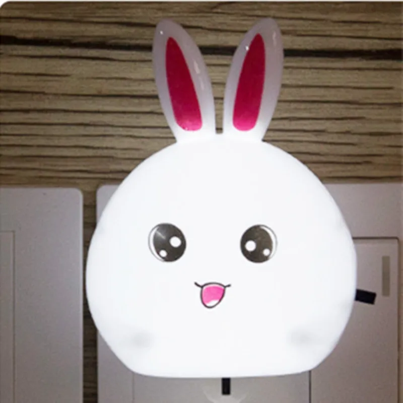 СВЕТОДИОДНЫЙ ночник в спальню декоративная настенная лампа виде кролика для