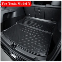 fit tesla model y tpe cargo liner mat front rear trunk mat for model y accessories