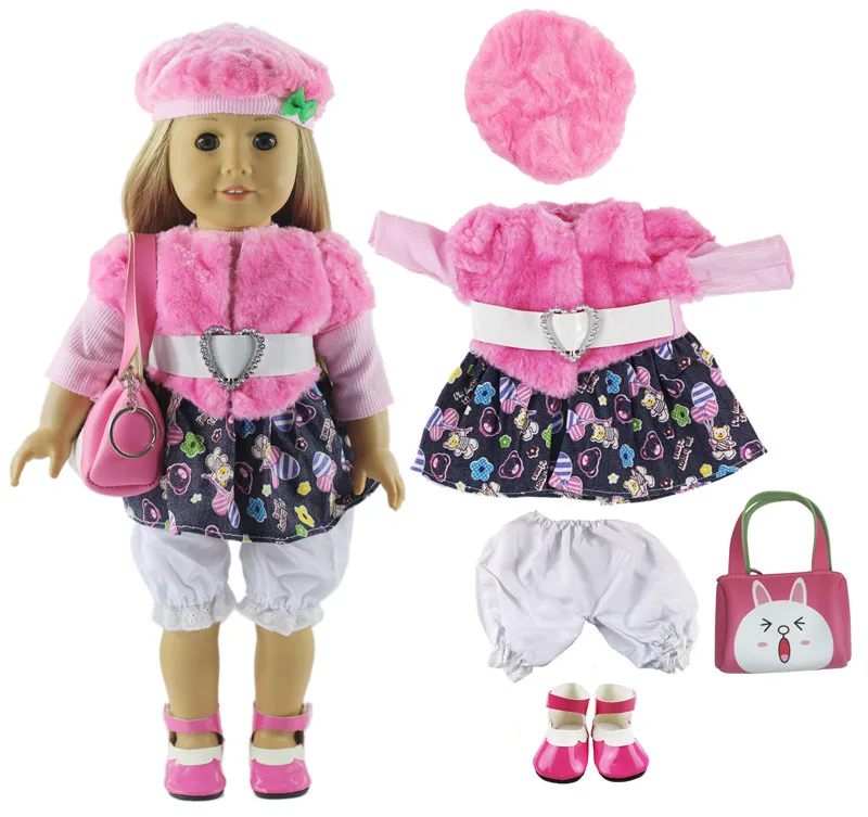 Holl продажа различных красивых платьев принцессы 18 дюймов кукольная одежда для