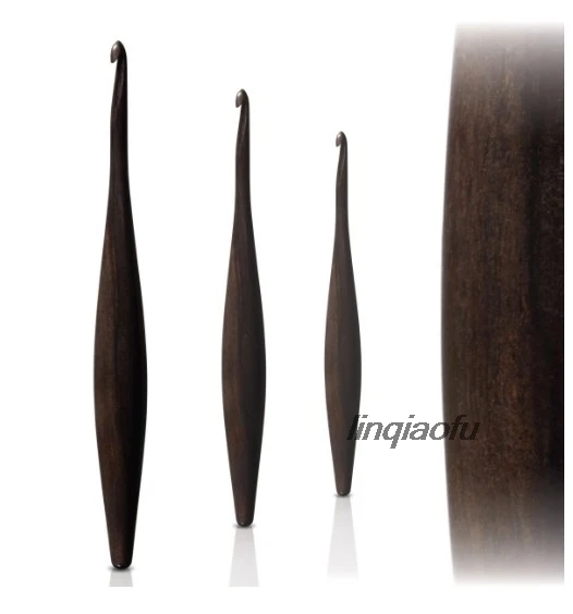 

Original classic minimalist series solid wood crochet, ebony