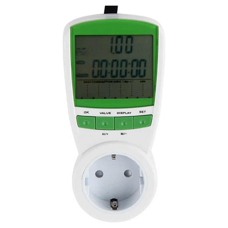 Энергию Мощность метр ватт вольт ампер частота мониторы анализатор 230 В 50 Гц